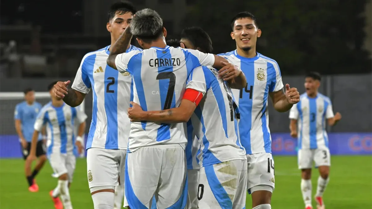 Sudamericano Sub20 Argentina le ganó a Uruguay y se acerca al Mundial