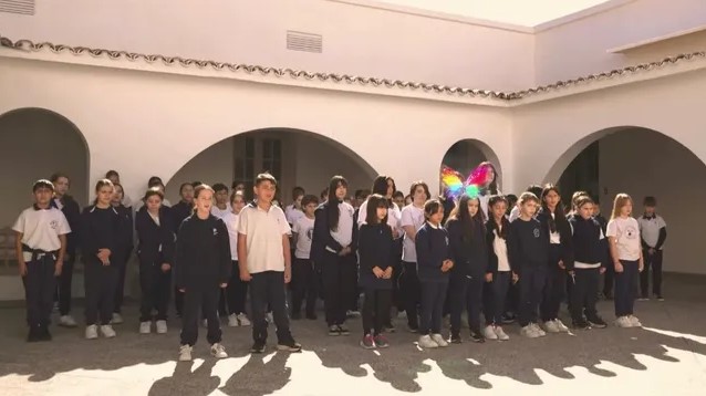 Alumnos de dos escuelas de San Lorenzo se unieron para cantar Oasis y el video emocionó en redes