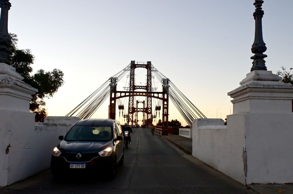 Lunes frío en la ciudad de Santa Fe