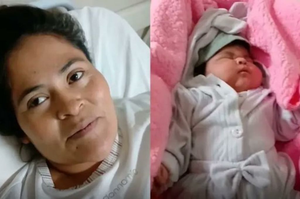 Increíble: nació en Santiago del Estero Nazarena, una súper beba de 6,5 kilos