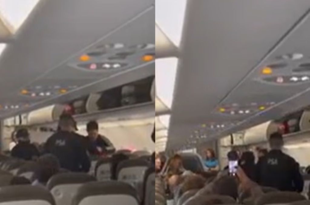 Tensión en un vuelo rumbo a Córdoba: una pasajera mordió a una policía durante un control