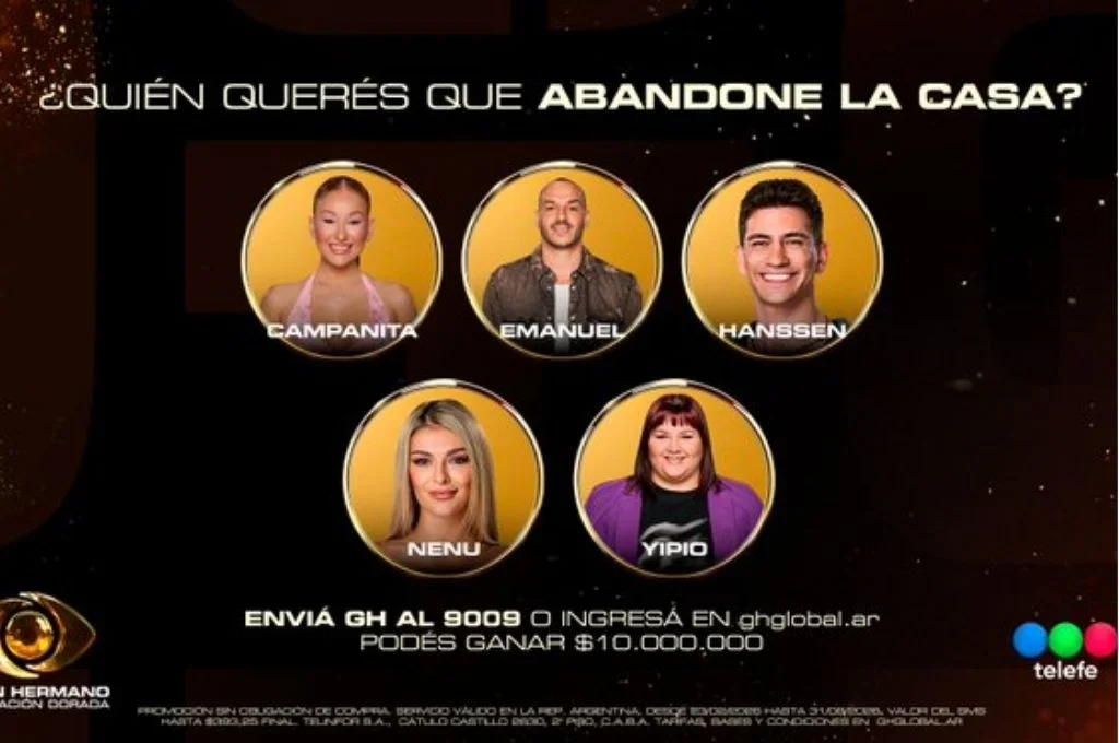 Durante la cena, cuatro participantes fueron salvados y así quedó la placa de nominados en Gran Hermano