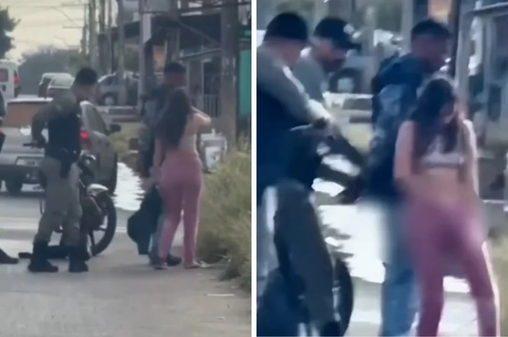 Insólito: los frenaron en un control y descubrieron que ella llevaba una pistola oculta en sus partes íntimas