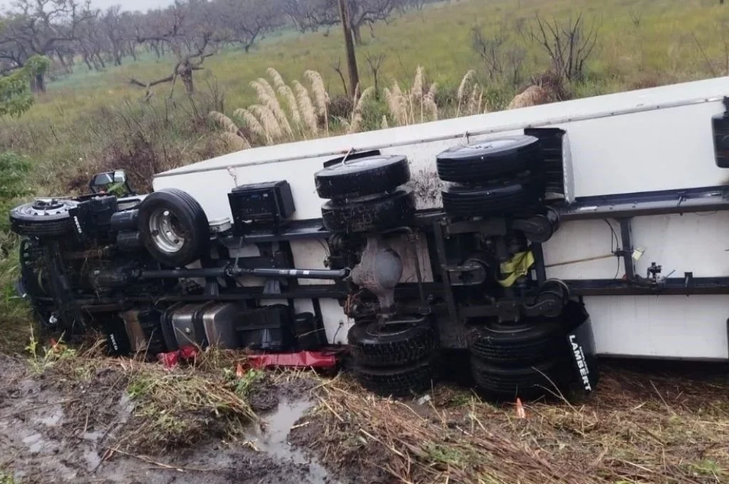 Accidente fatal en ruta 11: dos muertos tras chocar un auto contra un camión cerca de Berna