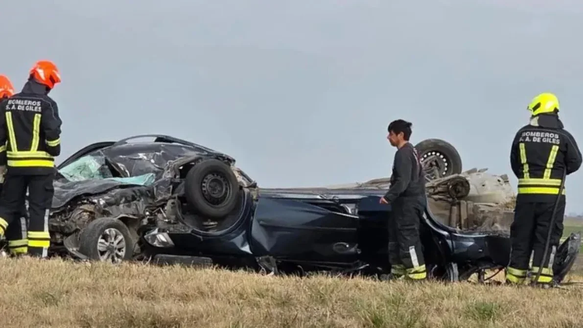 Tragedia en la Ruta 7: un choque múltiple dejó tres personas fallecidas, entre ellas un nene de 12 años