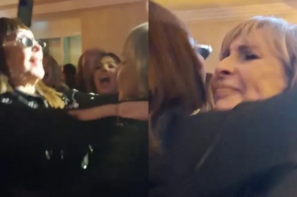 Tras su reconciliación, Moria Casán y Georgina Barbarossa bailaron juntas